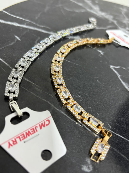 Taş su yolu çelik bileklik