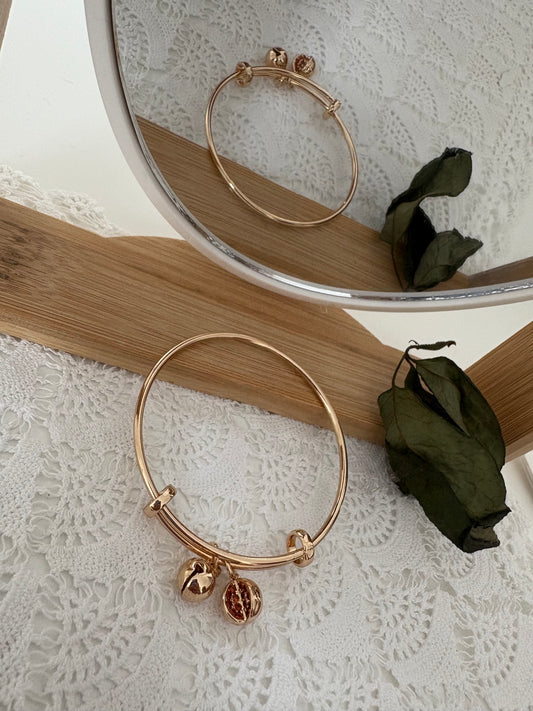 Nar taneli gold kelepçe